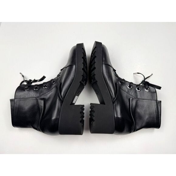 Thierry Rabotin Lace-up Boots Women 41 1/2 US 11 NWOB Napa Lather Lightweight - Picture 4 of 14